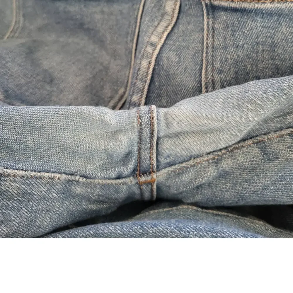 Madewell 10" High-Rise Skinny Crop Denim Jeans Sheffield Wash Women Sz 28 - Picture 3 of 9